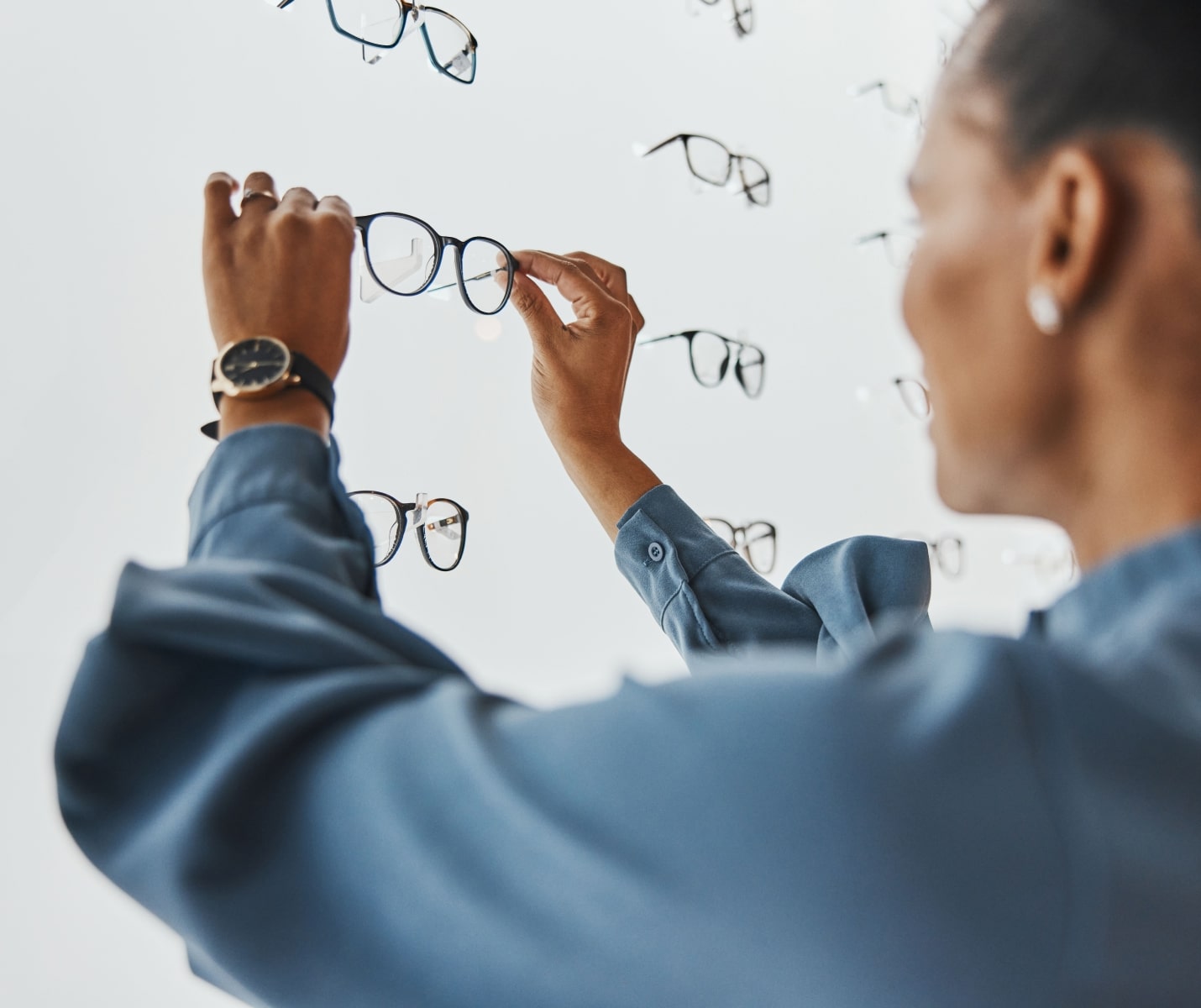 Consultation pour renouvellement de lunettes chez le Dr Hamelin-Gervais au Mans